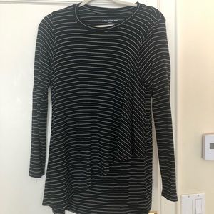 Pea in the Pod Long Sleeve nursing tee